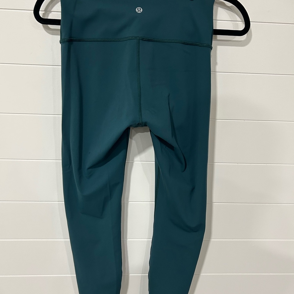 Lululemon teal Align high-rise pants size 6
